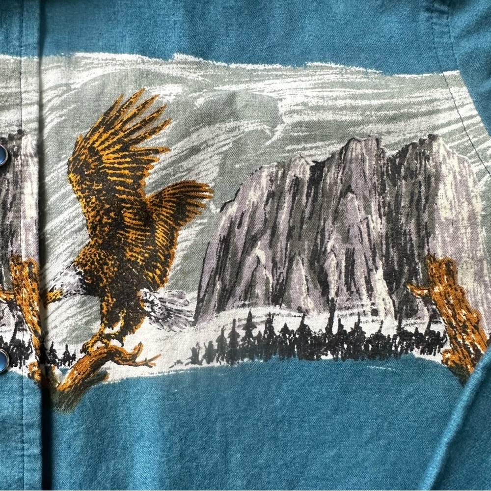 Vintage Wrangler Button Down - image 7